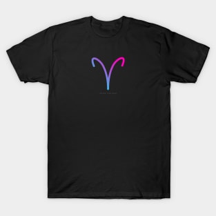 Gradient Aries Zodiac T-Shirt